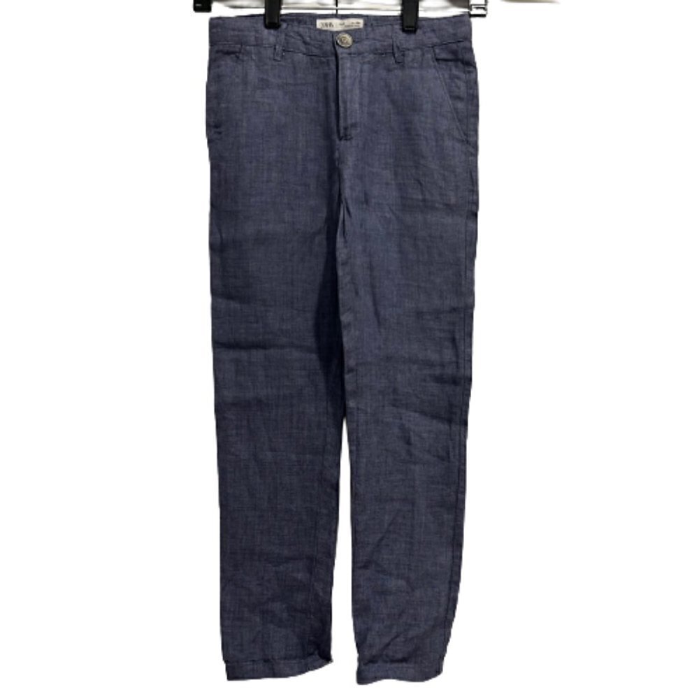 Zara Boys Blue Dress Pants Size 9